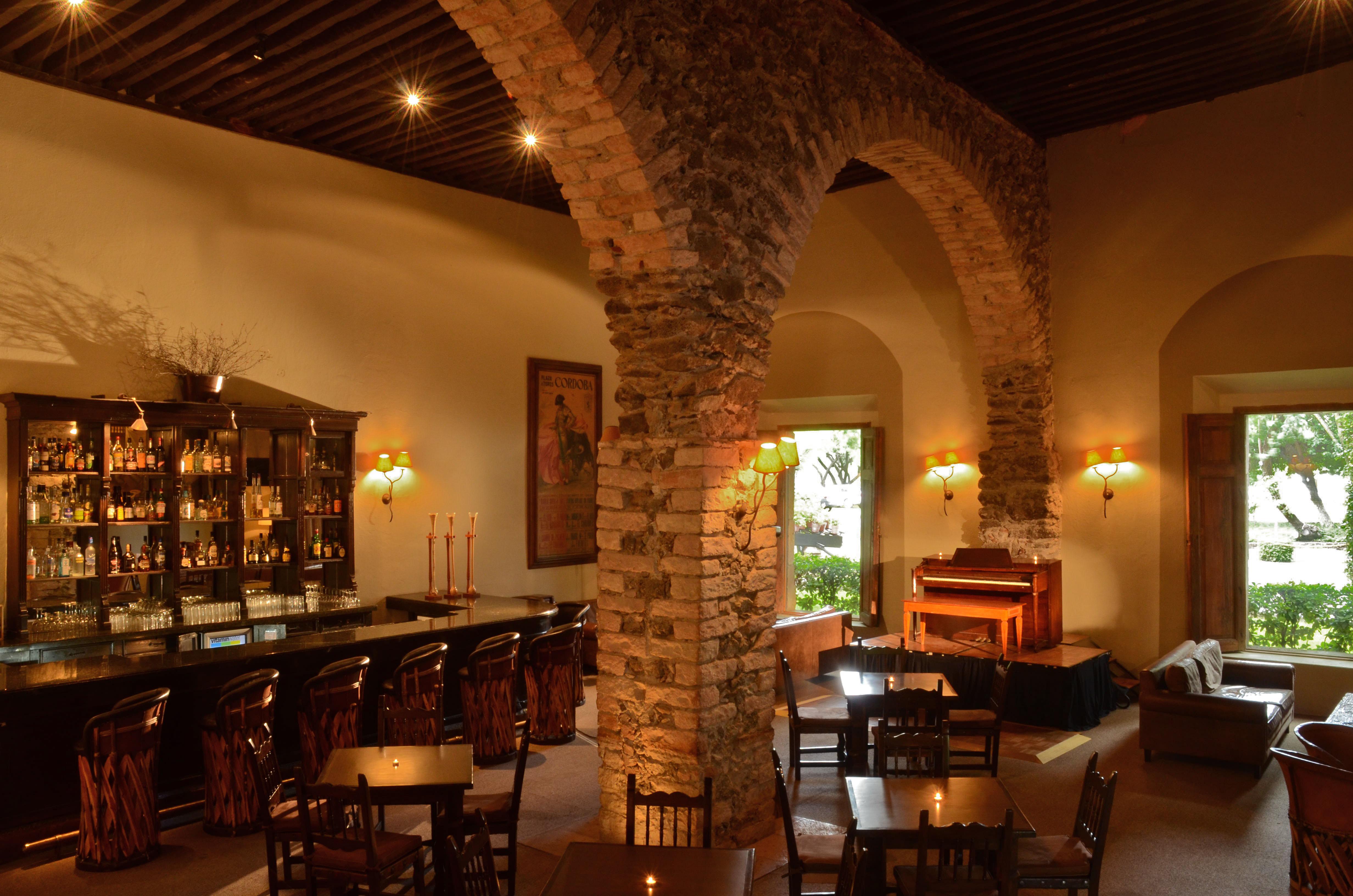 Готель Hacienda Jurica By Brisas Керетаро Екстер'єр фото The bar at the hotel