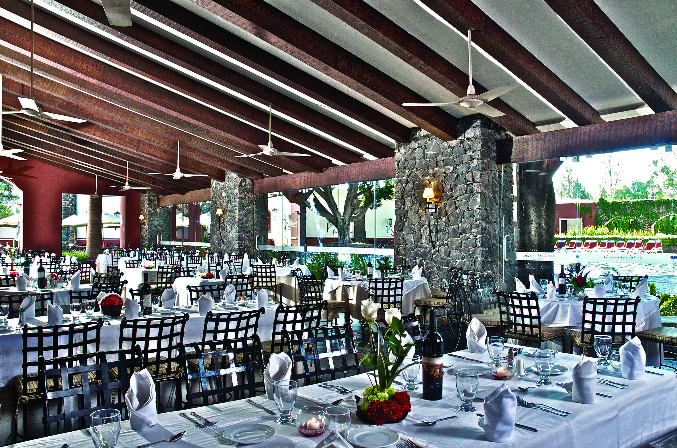 Готель Hacienda Jurica By Brisas Керетаро Екстер'єр фото The restaurant