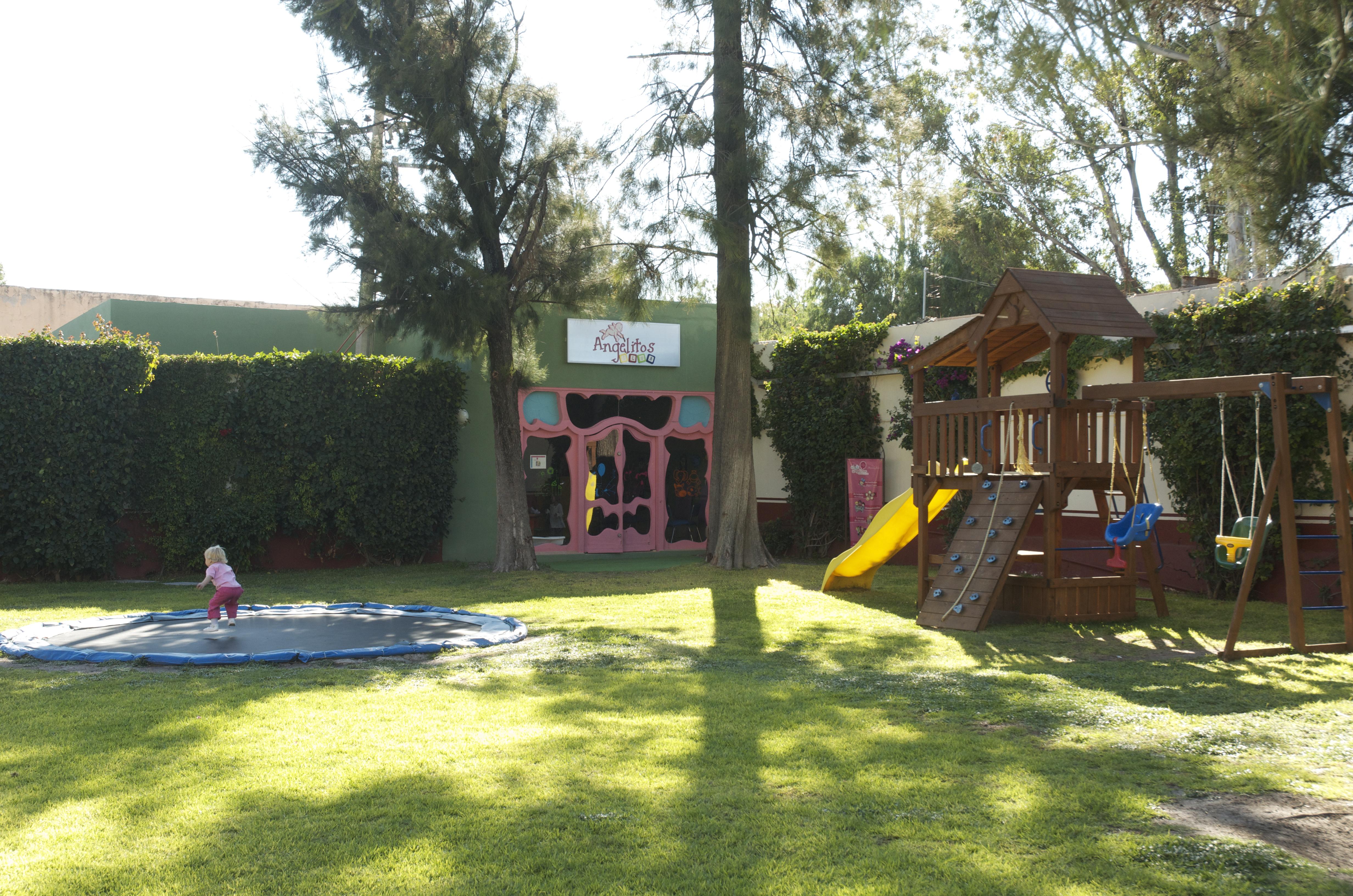 Готель Hacienda Jurica By Brisas Керетаро Екстер'єр фото Playground at a nursery school in Madrid, Spain